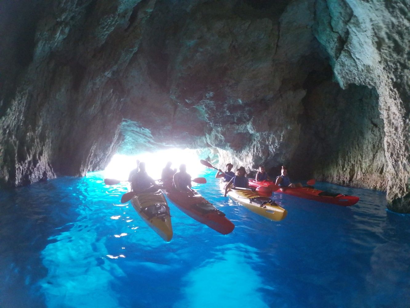 picture from activity Sea Kayak Through the Blue Caves