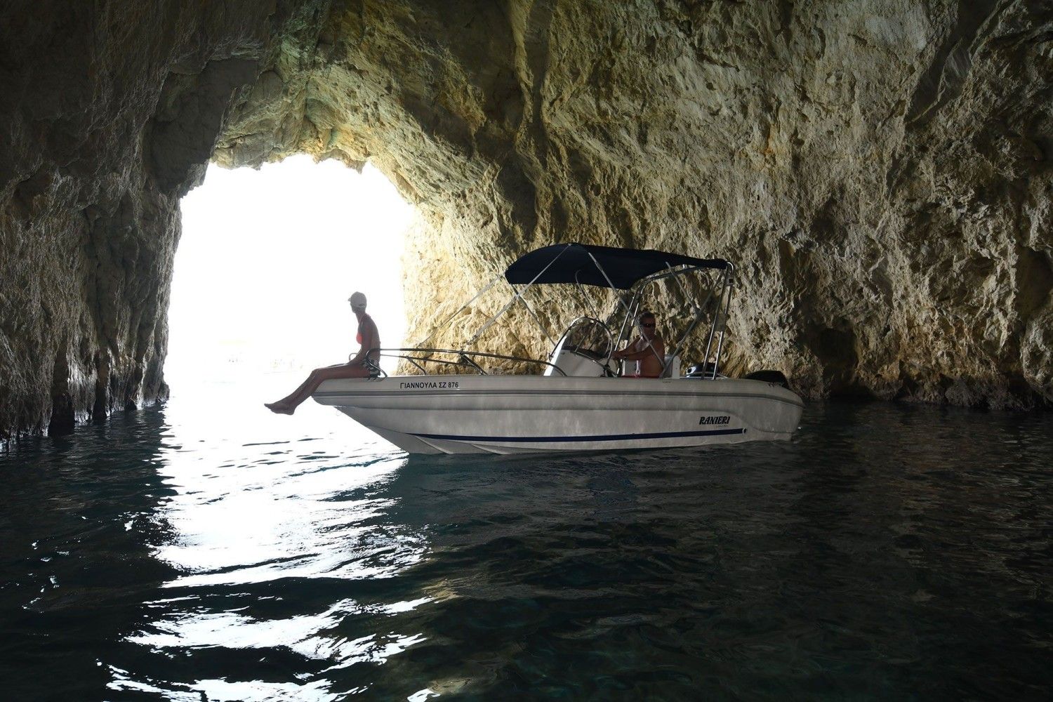 picture from activity Custom Itinerary Around Marathonisi Island & the Keri Caves with a 5,5m Bareboat Vessel (Budget)